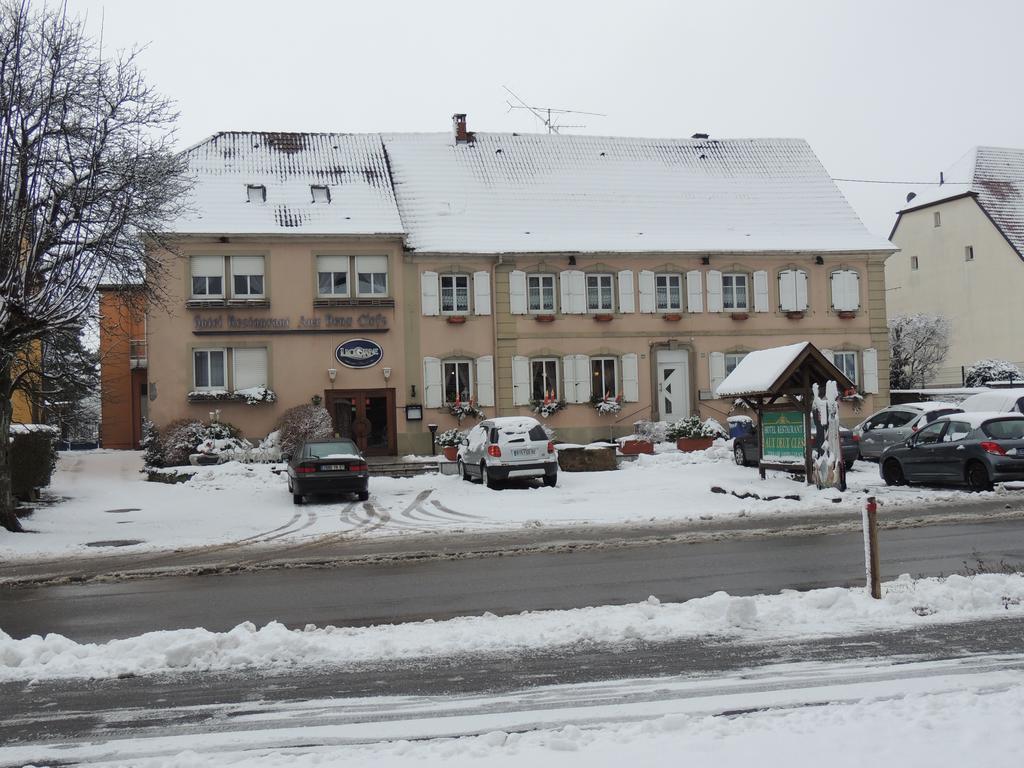 Hotel Aux Deux Clefs Petersbach Exterior foto